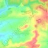 Mapa topográfico Les Deux-Villes, altitud, relieve