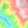 Mapa topográfico San Fiz, altitud, relieve