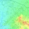 Mapa topográfico Weesby, altitud, relieve