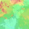 Mapa topográfico Roraima, altitud, relieve
