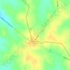 Mapa topográfico Palo Solo, altitud, relieve