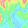 Mapa topográfico Rio Patía, altitud, relieve