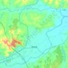 Mapa topográfico 团林镇, altitud, relieve