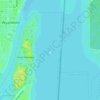 Mapa topográfico Mamajuda Island, altitud, relieve