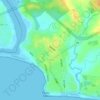 Mapa topográfico Solís, altitud, relieve