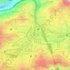 Mapa topográfico Nueva Caracas, altitud, relieve