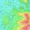 Mapa topográfico Ilheu, altitud, relieve