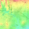 Mapa topográfico Melton District, altitud, relieve