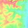 Mapa topográfico Son, altitud, relieve