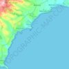 Mapa topográfico Flinders - Somers Coastal Reserve, altitud, relieve