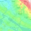 Mapa topográfico Venustiano Carranza, altitud, relieve