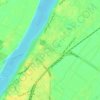Mapa topográfico الكرنك القديم, altitud, relieve