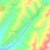 Mapa topográfico Río Mondomo, altitud, relieve