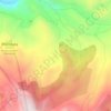 Mapa topográfico Tierradentro, altitud, relieve