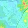 Mapa topográfico Kampung Melayu Sri Kundang, altitud, relieve