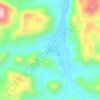 Mapa topográfico Kollpani, altitud, relieve