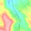 Mapa topográfico Польский, altitud, relieve