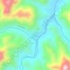 Mapa topográfico Turuchipa, altitud, relieve
