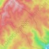 Mapa topográfico Stony Creek (Otways) Reference Area, altitud, relieve