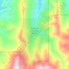 Mapa topográfico Stebbins Cold Canyon Reserve, altitud, relieve