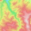 Mapa topográfico Río Cáraba, altitud, relieve