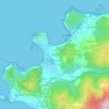 Mapa topográfico Formariz, altitud, relieve